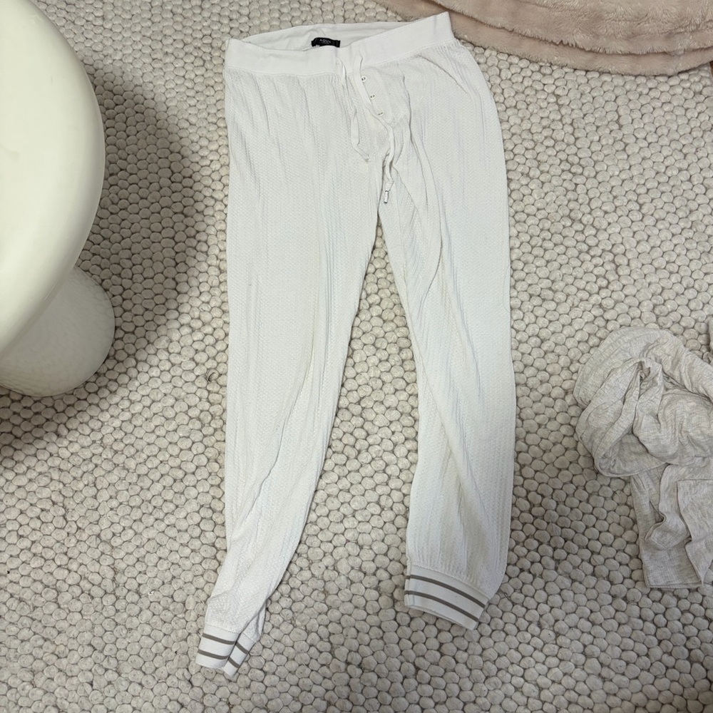 Aqua Lounge Waffle Pajama Joggers
